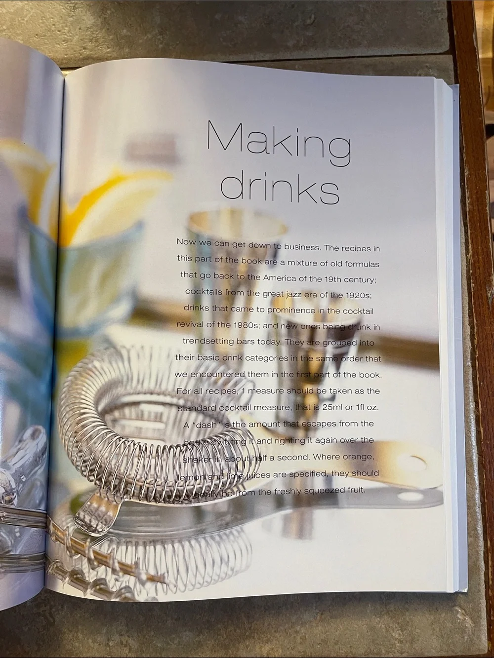 The Ultimate Book of Cocktails by Stuart Walton - Blue Cover